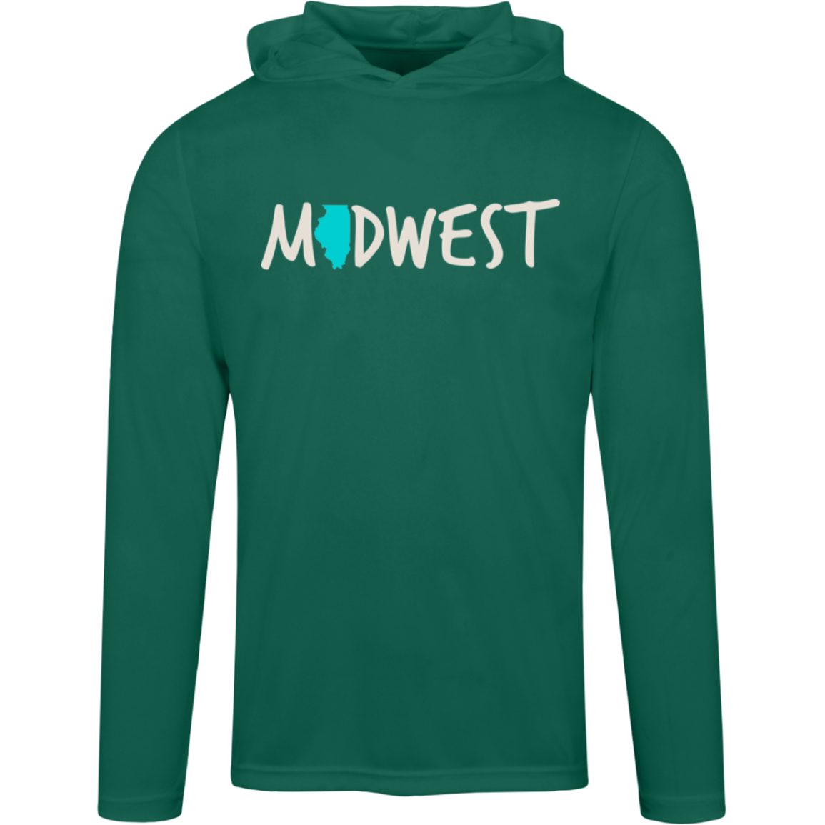 Illinois Midwest Men's Super-Lite Performance Hoodie