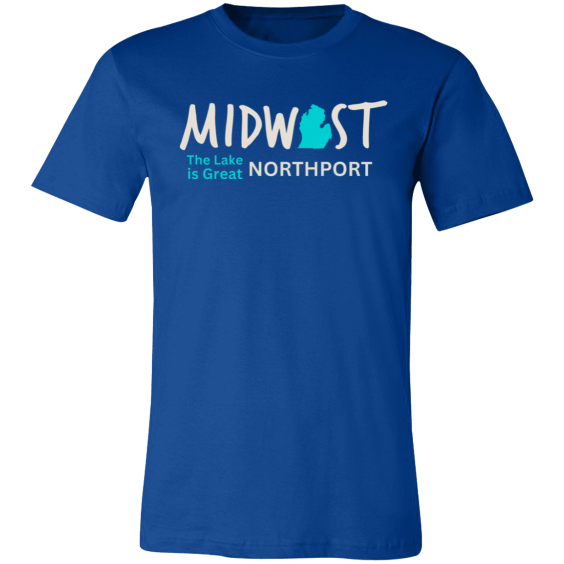 Midwest The Lake is Great Northport  Unisex Jersey Tee