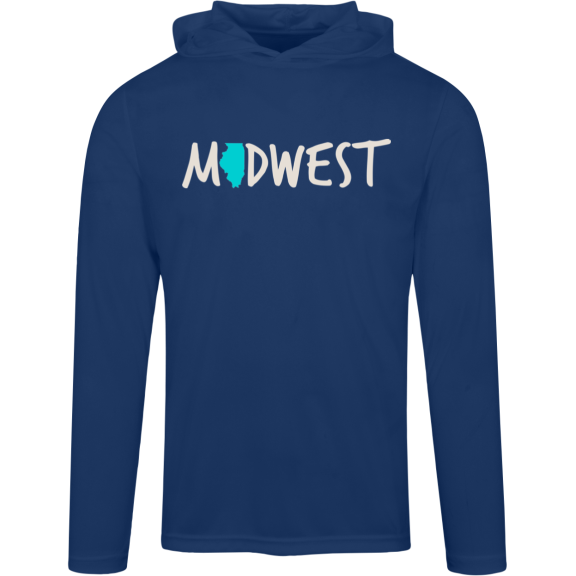 Illinois Midwest Men's Super-Lite Performance Hoodie