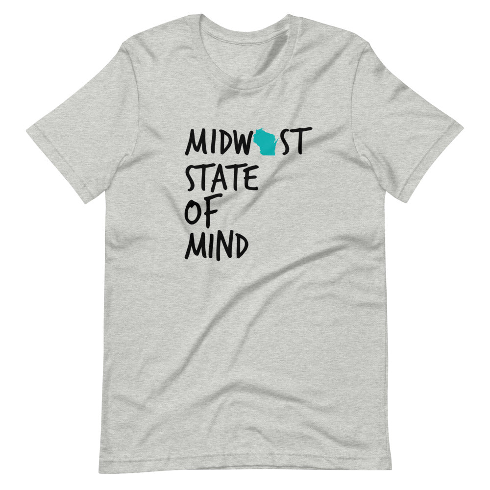 Midwest State of Mind Wisconsin™ Short-Sleeve Unisex T-Shirt